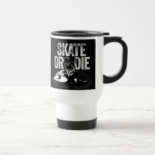 Skate oder Die (Hockey) Reisebecher