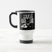 Skate oder Die (Hockey) Reisebecher (Links)