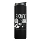 Skate oder Die (Hockey) Thermosbecher (Nach links gedreht)
