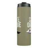 Skate oder Die (Hockey) Thermosbecher (Vorderseite)