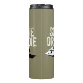 Skate oder Die (Hockey) Thermosbecher (Rückseite)