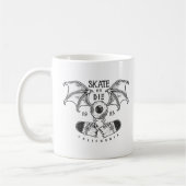 Skate oder Die Kaffeetasse (Links)