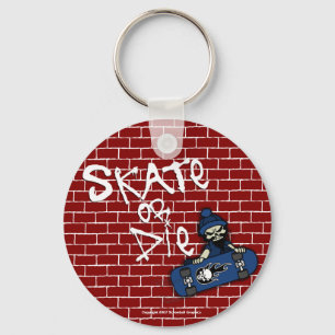 Skate oder Die Schlüsselanhänger