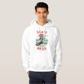 Skate oder die Skateboarder Boy Hoodie (Vorne ganz)
