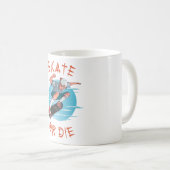 Skate oder die Skateboarder Boy Kaffeetasse (VorderseiteRechts)