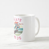 Skate oder die Skateboarder Boy Kaffeetasse (VorderseiteRechts)