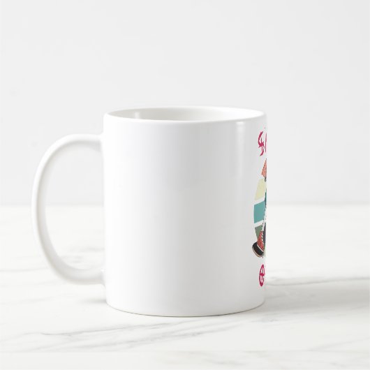 Skate oder die Skateboarder Boy Kaffeetasse (Links)