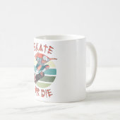 Skate oder die Skateboarder Boy Kaffeetasse (VorderseiteRechts)