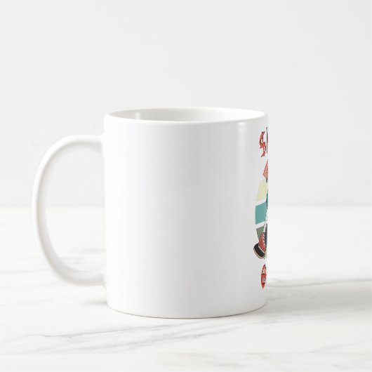 Skate oder die Skateboarder Boy Kaffeetasse (Links)