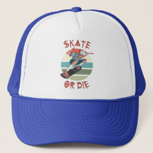 Skate oder die Skateboarder Boy Truckerkappe