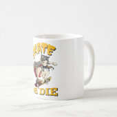 Skate oder die Skateboarder Girl Kaffeetasse (VorderseiteRechts)