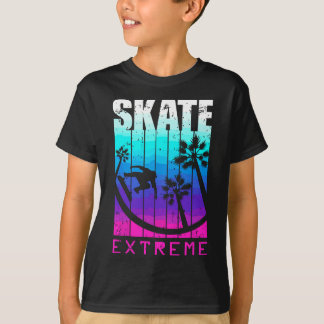 Skate oder Die, Skateboarding Street Extreme Attit T-Shirt