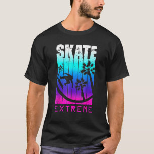 Skate oder Die Skateboarding Street Extreme Attitu T-Shirt
