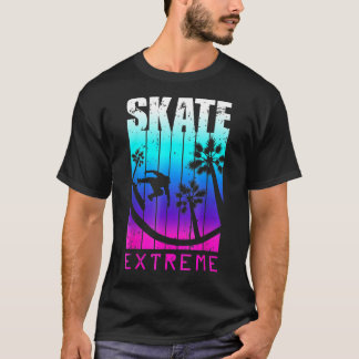 Skate oder Die Skateboarding Street Extreme Attitu T-Shirt