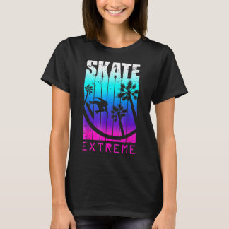 Skate oder Die Skateboarding Street Extreme Attitu T-Shirt