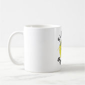 Skate oder die Skeleton-Skateboarder Kaffeetasse (Links)