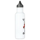 Skate oder die Skelettläufer Edelstahlflasche (Links)