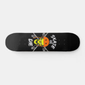 Skate oder die - Slogan-Skateboard Skateboard (Horizontal)