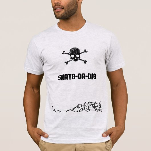 Skate oder die T-Shirt (Vorderseite)