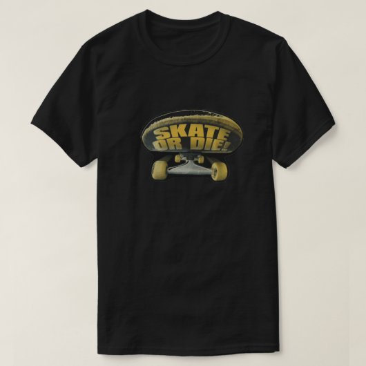 Skate oder Die T - Shirt (Design vorne)