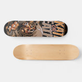 Skate oder Tod Skateboard (Horizontal)