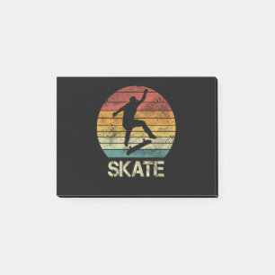 Skate Olli Vintages Design für Skater Post-it Klebezettel