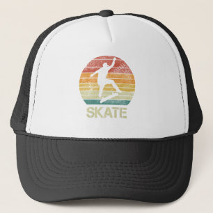 Skate Olli Vintages Design für Skater Truckerkappe