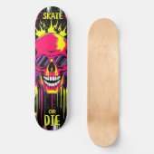 Skate or Die 3 - Skateboard Deck - Punk Grunge (Vorderseite)