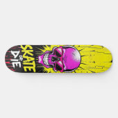 Skate or Die Nº2 - Skateboard Deck - Punk Grunge (Horizontal)