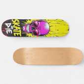 Skate or Die Nº2 - Skateboard Deck - Punk Grunge (Horizontal)