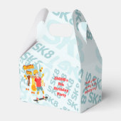 Skate Park Fun Boy Geburtstagsparty Geschenkschachtel (Rückseite)