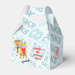 Skate Park Fun Boy Geburtstagsparty Geschenkschachtel