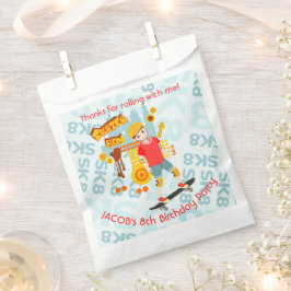 Skate Park Fun Boy Geburtstagsparty Geschenktütchen