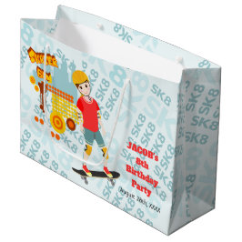 Skate Park Fun Boy Geburtstagsparty Große Geschenktüte