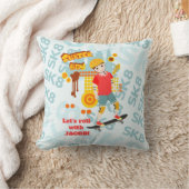 Skate Park Fun Boy Geburtstagsparty Kissen (Decke)