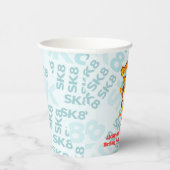 Skate Park Fun Boy Geburtstagsparty Pappbecher (Rechts)