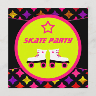 Skate Party Einladung