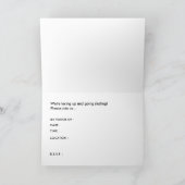 Skate Party Einladung: Typstapel Einladung (Innenseite)