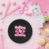 Skate Party - Roller Rink Roller Skaten Geburtstag Pappteller (Party)