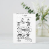 Skate Patent Paper Items Postkarte (Stehend Vorderseite)