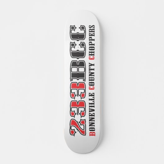 Skate-Plattform Bonneville County Chopper-233BCC Skateboard (Vorne)