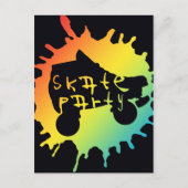 Skate-Plattform-Party Einladung (Vorderseite)