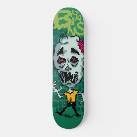Skate-Plattform weg schnell Herr-Zom B. Rains Skateboard (Vorderseite)