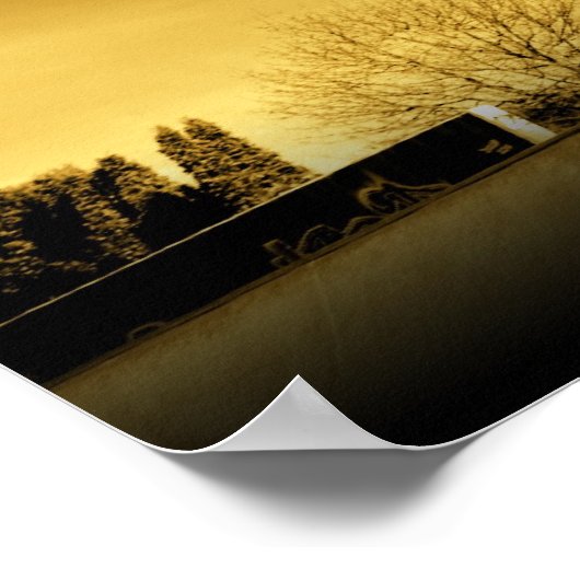 Skate Poster - Maßgeschneidert (Ecke)