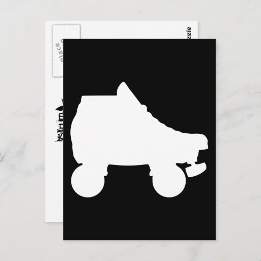 Skate Postkarte (Vorne/Hinten)