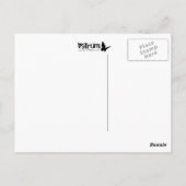 Skate Postkarte (Rückseite)