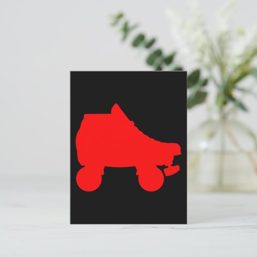 Skate Postkarte (Stehend Vorderseite)