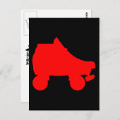 Skate Postkarte (Vorne/Hinten)