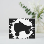 Skate Postkarte (Stehend Vorderseite)