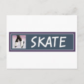 Skate Postkarte (Vorderseite)